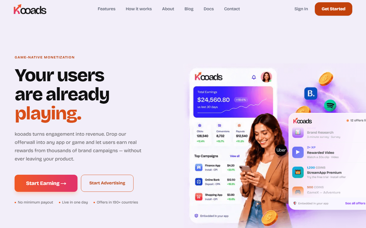 KooAds — Advertising Platform